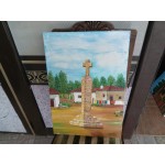 Средна картина масло на платно Испания - 3788